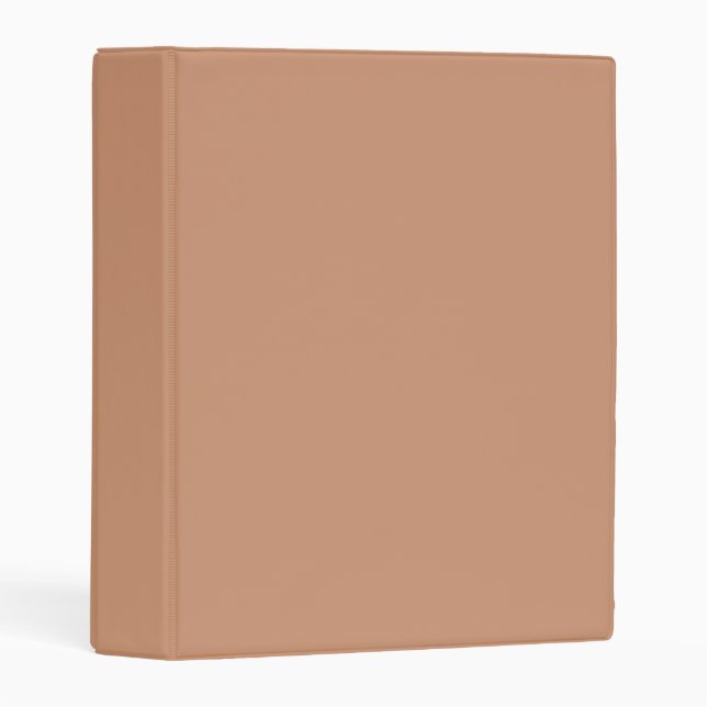 Antique brass (solid color)  mini binder (Front/Spine)