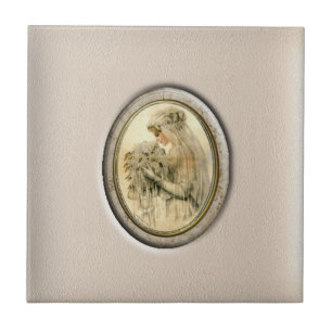 Antique Bride Ceramic Tile