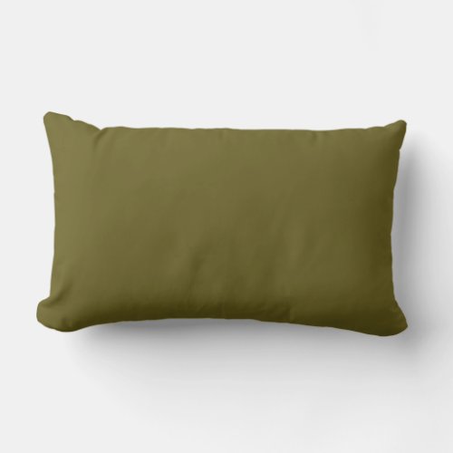 Antique bronze solid color  lumbar pillow