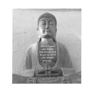 Antique Buddha statue, inspiration, meditation - Notepad