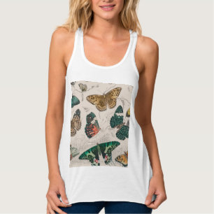 Antique Butterfly Illustration: 1820 Goldsmith Tank Top