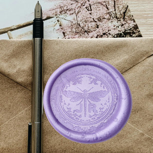 Antique Butterfly Wax Seal Sticker