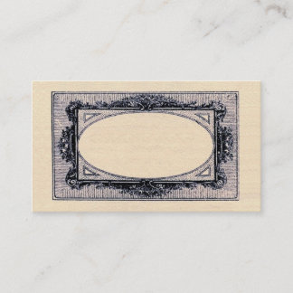 Antique Calling Card