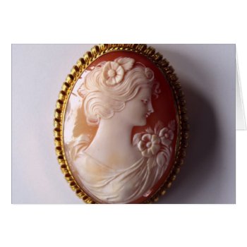 Antique Cameo by Omtastic at Zazzle