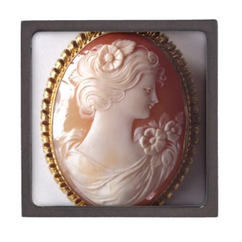 Antique Cameo Jewelry Box by Omtastic at Zazzle