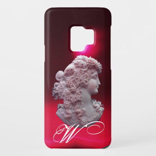 ANTIQUE CAMEO LADY WITH GRAPES AND GRAPEVINES Case_Mate SAMSUNG GALAXY S9 CASE