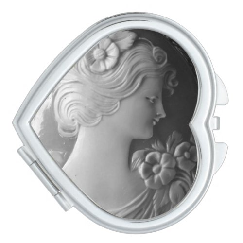 Antique Cameo Mirror For Makeup