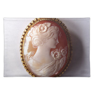 Antique Cameo Placemat