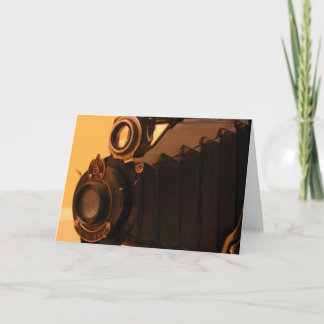 Antique Camera Card