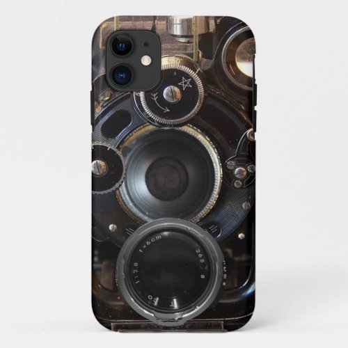 Antique Camera Photography Vintage Lens Film iPhone 11 Case