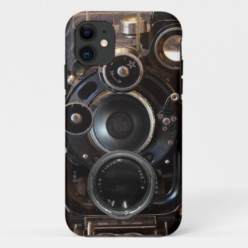 Antique Camera Photography Vintage Lens Film iPhone 11 Case