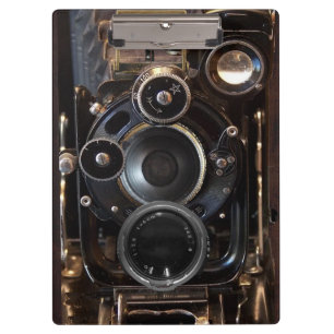 Antique Camera Photography Vintage Lens Film Clipboard