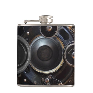 Antique Camera Photography Vintage Lens Film Flask
