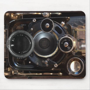 Antique Camera Photography Vintage Lens Film Mouse Pad
