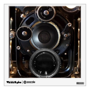 Antique Camera Photography Vintage Lens Film Wall Sticker