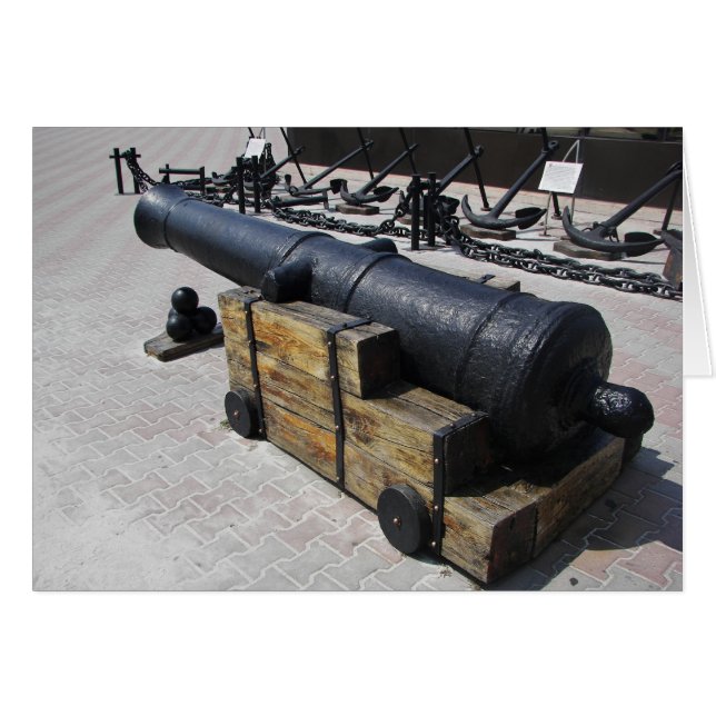 Antique Cannon Cards (Front Horizontal)