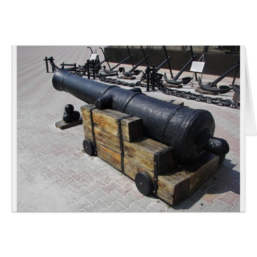 Antique Cannon Cards (Front Horizontal)