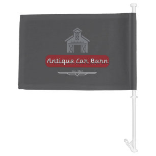 Antique Car Barn - Car Flag