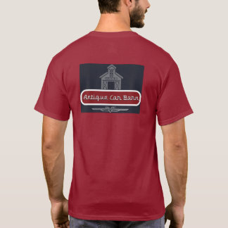 Antique Car Barn T Shirt - Back Logo