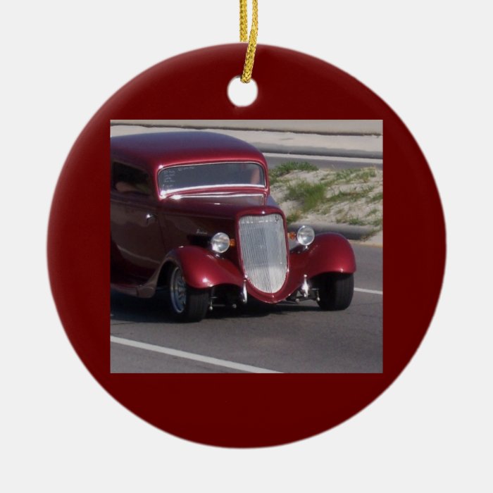 Antique Car Christmas Ornament