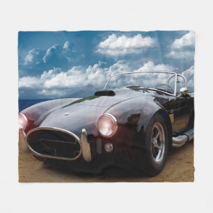 Antique Car Fleece Blanket