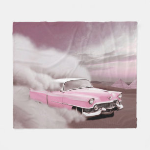 Antique Car Fleece Blanket