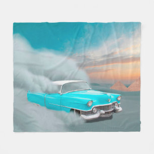 Antique Car Fleece Blanket