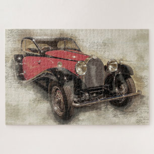 Antique Car Jigsaw Puzzle