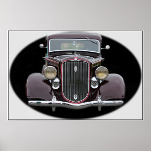 Antique Car Poster