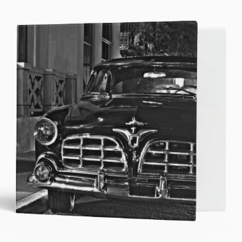 Antique Car Vinyl Binder by CarsonPhotography at Zazzle