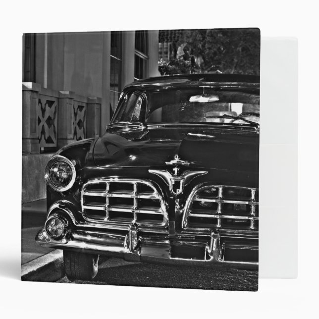 Antique Car Vinyl Binder (Front/Inside)