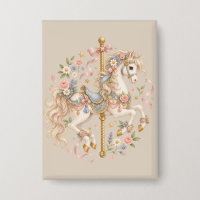 Antique Carousel Horse Cottagecore Gift