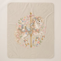 Antique Carousel Horse Cottagecore Gift