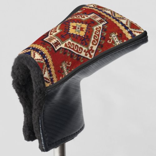 Antique Carpet Rug Golf Head Cover