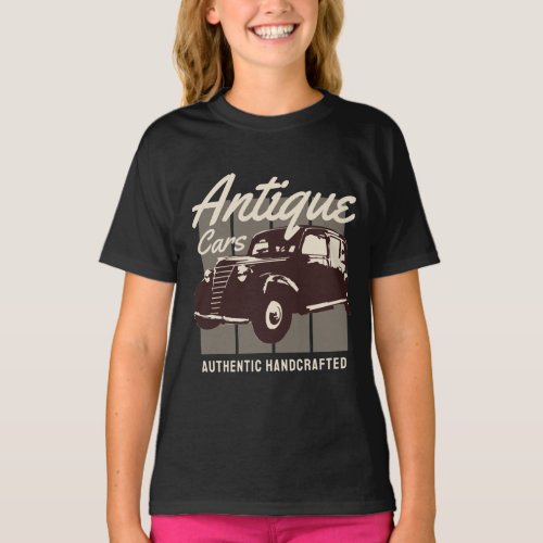Antique cars T_Shirt