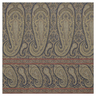 Antique Cashmere ca. 1700 Palm Pattern Print Fabric