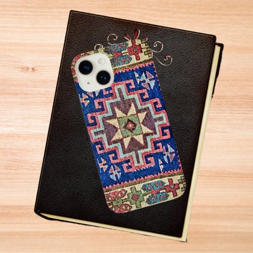 Antique Caucasian Oriental Rug Design iPhone Case
