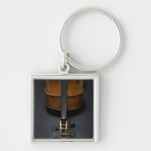 Antique Cello Keychain
