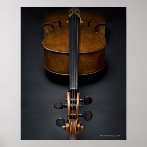 Antique Cello Poster