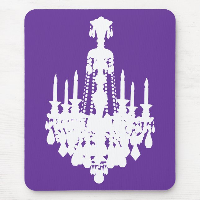 Antique Chandelier Graphic Mouse Pad (Front)