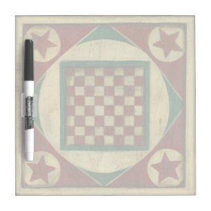 Antique Checkerboard by Ethan Harper Dry-Erase Board