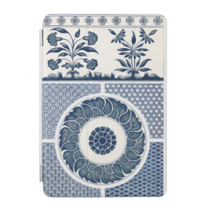 Antique Chinese Blue White Porcelain Pattern iPad Mini Cover