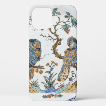 Antique Chinoiserie Bird Porcelain China Pattern Iphone 12 Pro Case by iBella at Zazzle