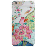 Antique Chinoiserie China Porcelain Bird Pattern Barely There Iphone 6 Plus Case at Zazzle