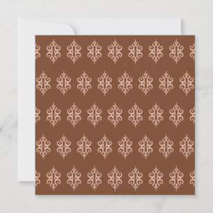 Antique Chocolate Lace  Invitations