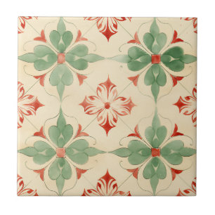 Antique Christmas Tile