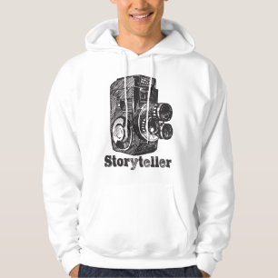 Antique Classic Camera Cameraman Filmmaker Hoodie