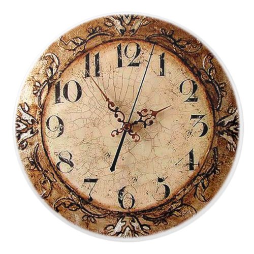 Antique Clock Ceramic Knob