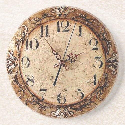 Antique Clock Coaster