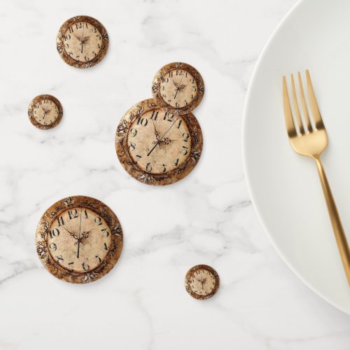 Antique Clock Confetti